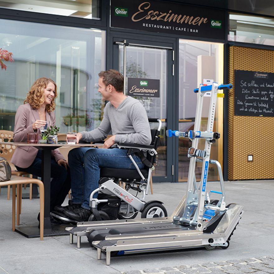 Liftkar PTR-L 160 pásový schodolez pro elektrický vozík - Obrázek 15