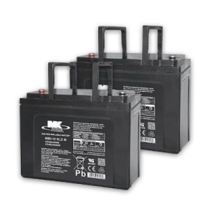 M80-12 SLD M (pár) gelové baterie do elektrických vozíků 80 Ah