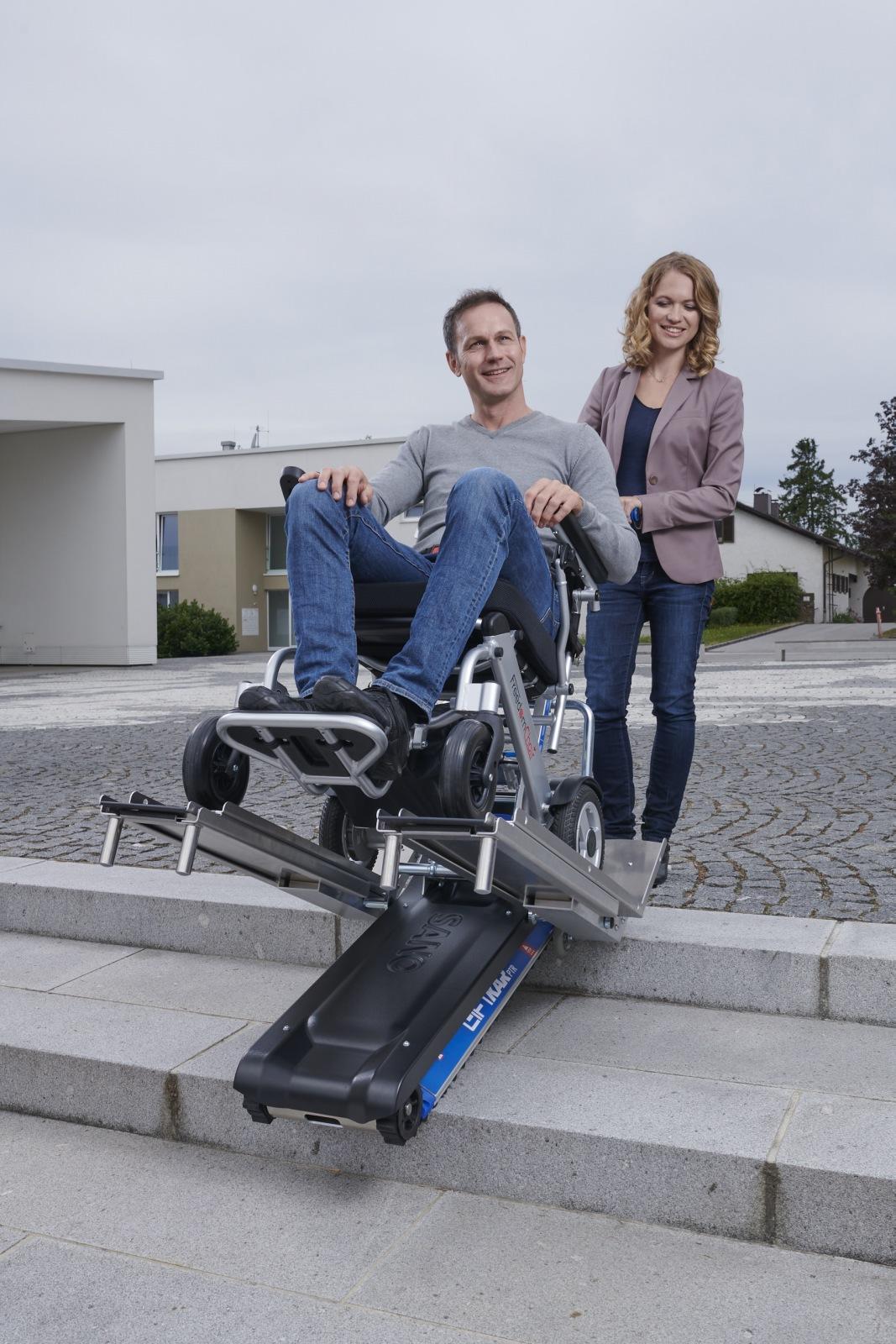 Liftkar PTR-L 160 pásový schodolez pro elektrický vozík - Obrázek 13