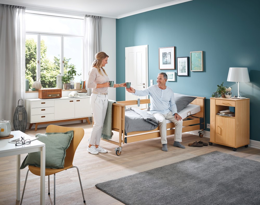 Dali Standard polohovací elektrické lůžko s bezdrátovým ovladačem - Obrázek 4
