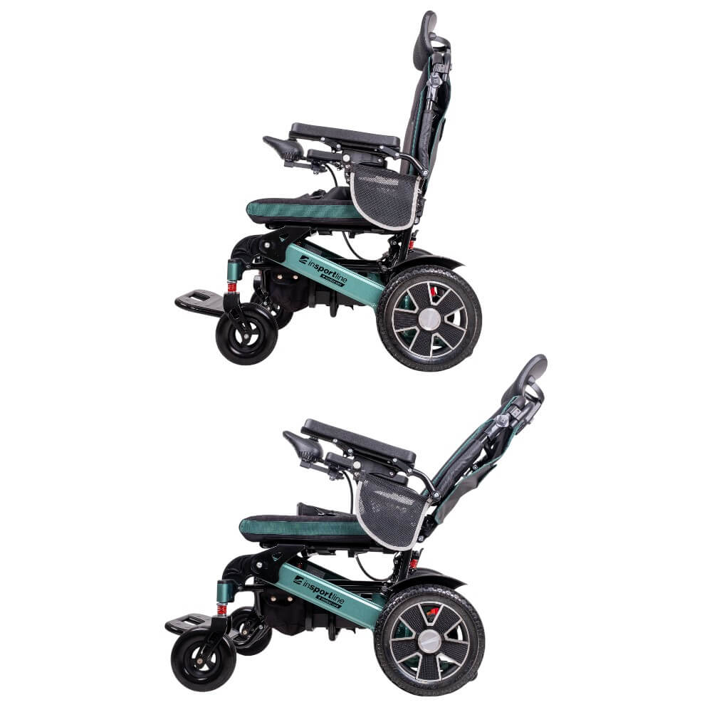 inSPORTline Hawkie Evo Plus II elektrický invalidní vozík s polohovatelným opěradlem - Obrázek 4