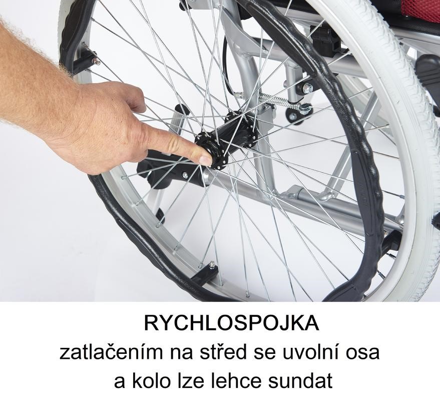 Timago Classic PK (H011) 48 cm mechanický invalidní vozík - Obrázek 3