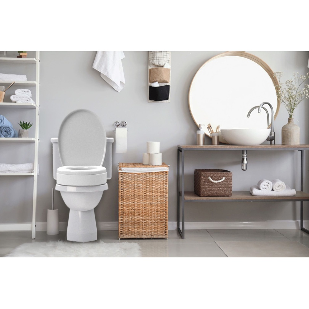 Jiný pohled na Ashby Lift Oval 66294 Nástavec na WC 7.5 cm