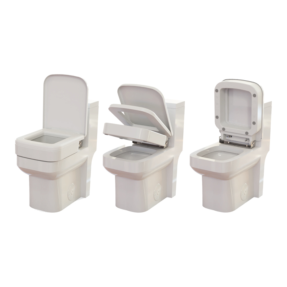 Jiný pohled na Ashby Lift D-Shape 66494 Nástavec na WC 7.5 cm
