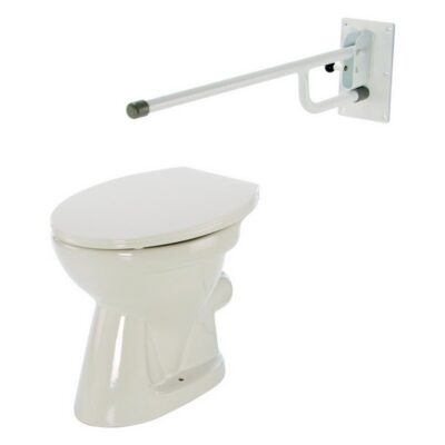 4232 Madlo k WC sklopné komaxit