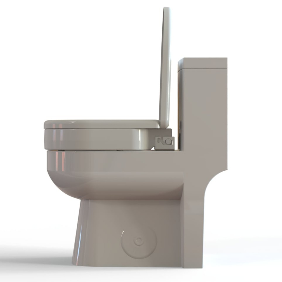 Jiný pohled na Ashby Lift D-Shape 66494 Nástavec na WC 7.5 cm