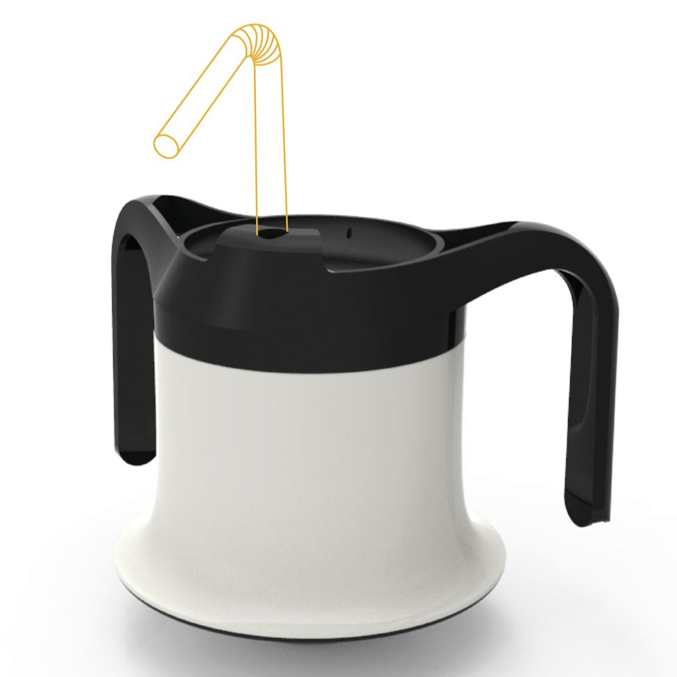 Jiný pohled na HA 4267 Ergonomický hrnek s pítkem