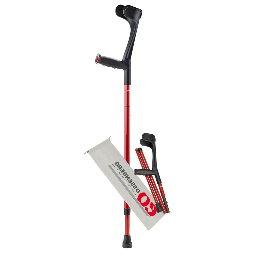 Jiný pohled na 220 RSF CARBON RED Francouzská berle skládací