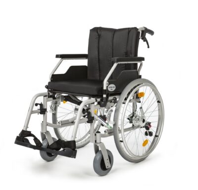 LightMan Start Plus Invalidní vozík s brzdami pro doprovod